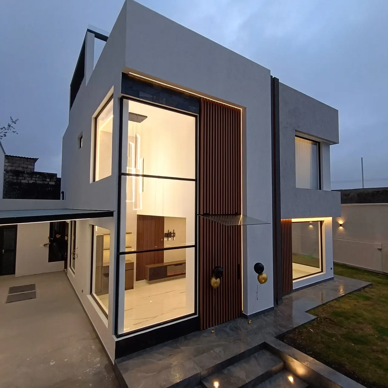 Casa terminada por PIVOT Constructores, constructora en Ecuador