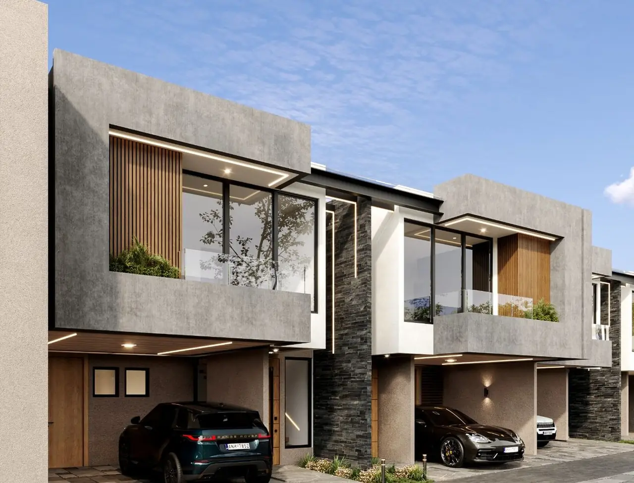 Selvaro, casas tipo B con garaje cubierto en Puembo, constructora en Quito PIVOT